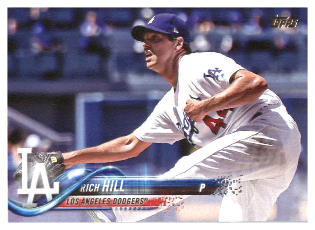 Rich Hill - Los Angeles Dodgers (MLB Baseball Card) 2018 Topps # 121 Mint