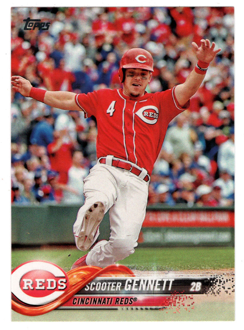 Scooter Gennett - Cincinnati Reds (MLB Baseball Card) 2018 Topps # 153 Mint