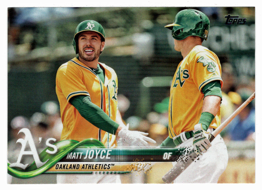 Matt Joyce - Oakland Athletics (MLB Baseball Card) 2018 Topps # 155 Mint