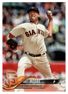 Matt Moore - San Francisco Giants (MLB Baseball Card) 2018 Topps # 161 Mint
