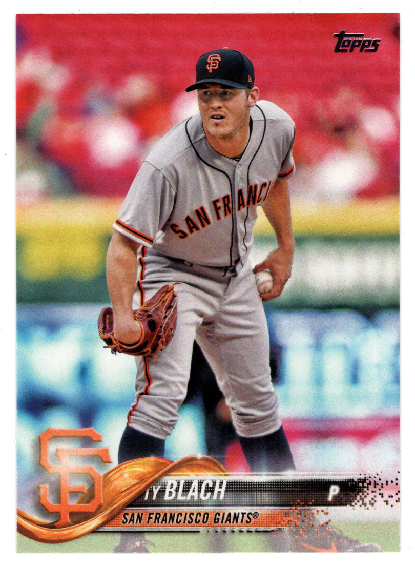Ty Blach - San Francisco Giants (MLB Baseball Card) 2018 Topps # 165 Mint