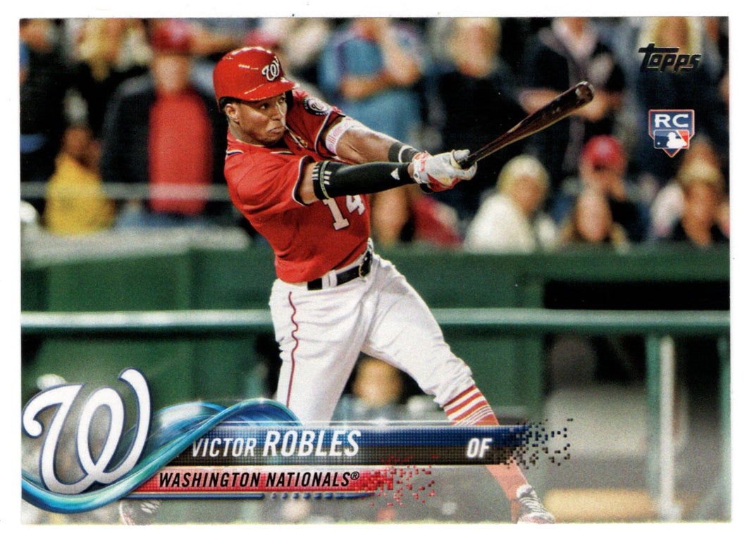 Victor Robles RC - Washington Nationals (MLB Baseball Card) 2018 Topps # 166 Mint