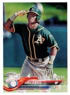 Khris Davis - Oakland Athletics - League Leaders (MLB Baseball Card) 2018 Topps # 169 Mint