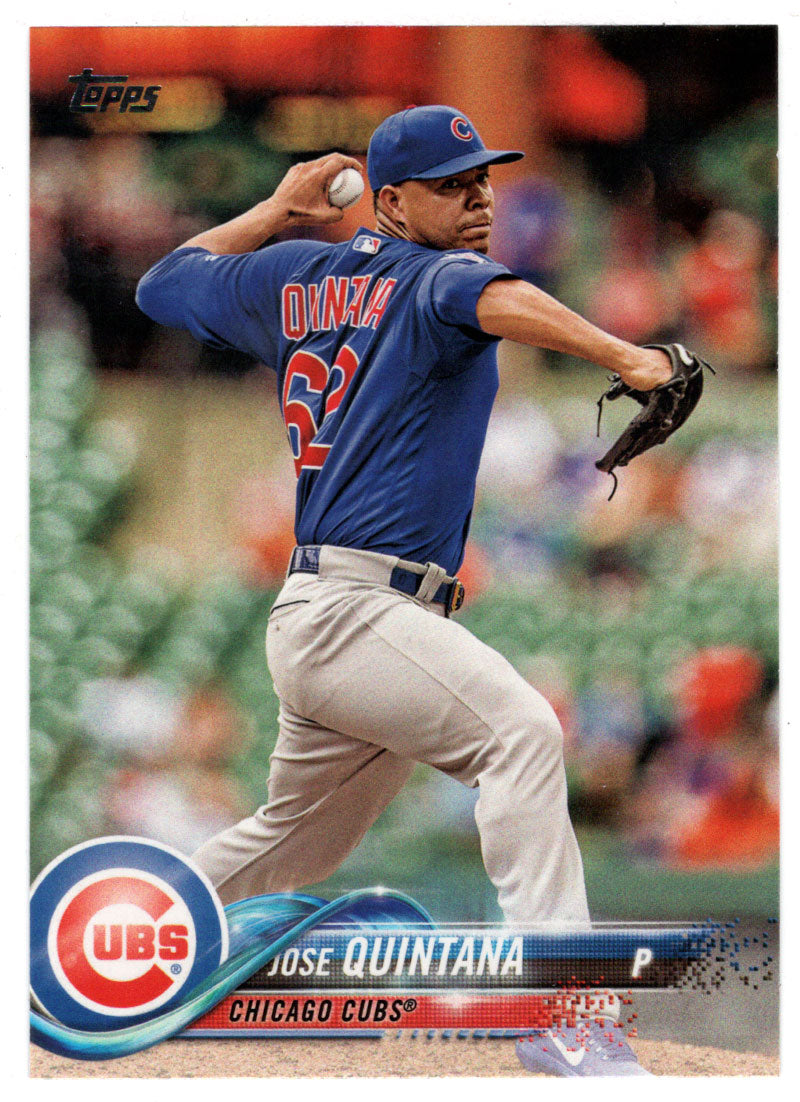 Jose Quintana - Chicago Cubs (MLB Baseball Card) 2018 Topps # 175 Mint