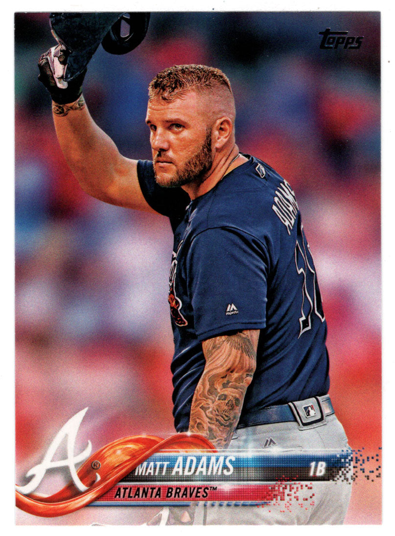 Matt Adams - Atlanta Braves (MLB Baseball Card) 2018 Topps # 178 Mint