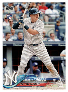 Garrett Cooper RC - New York Yankees (MLB Baseball Card) 2018 Topps # 181 Mint