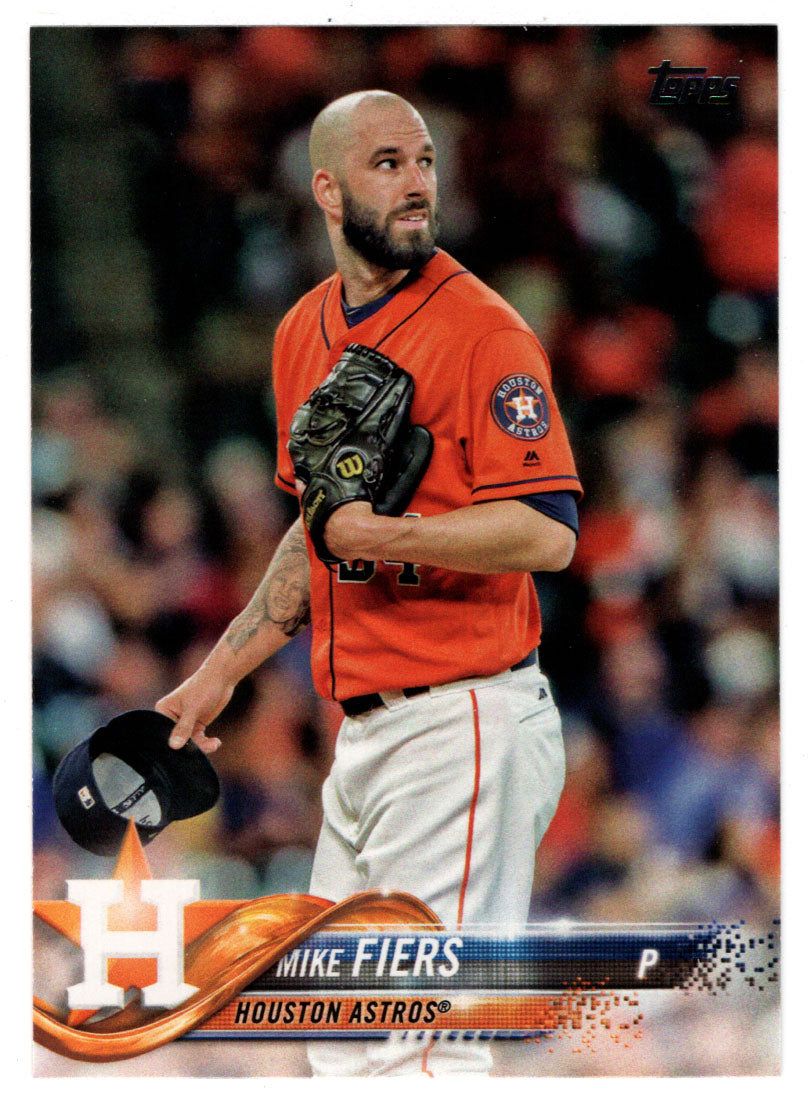 Mike Fiers - Houston Astros (MLB Baseball Card) 2018 Topps # 184 Mint