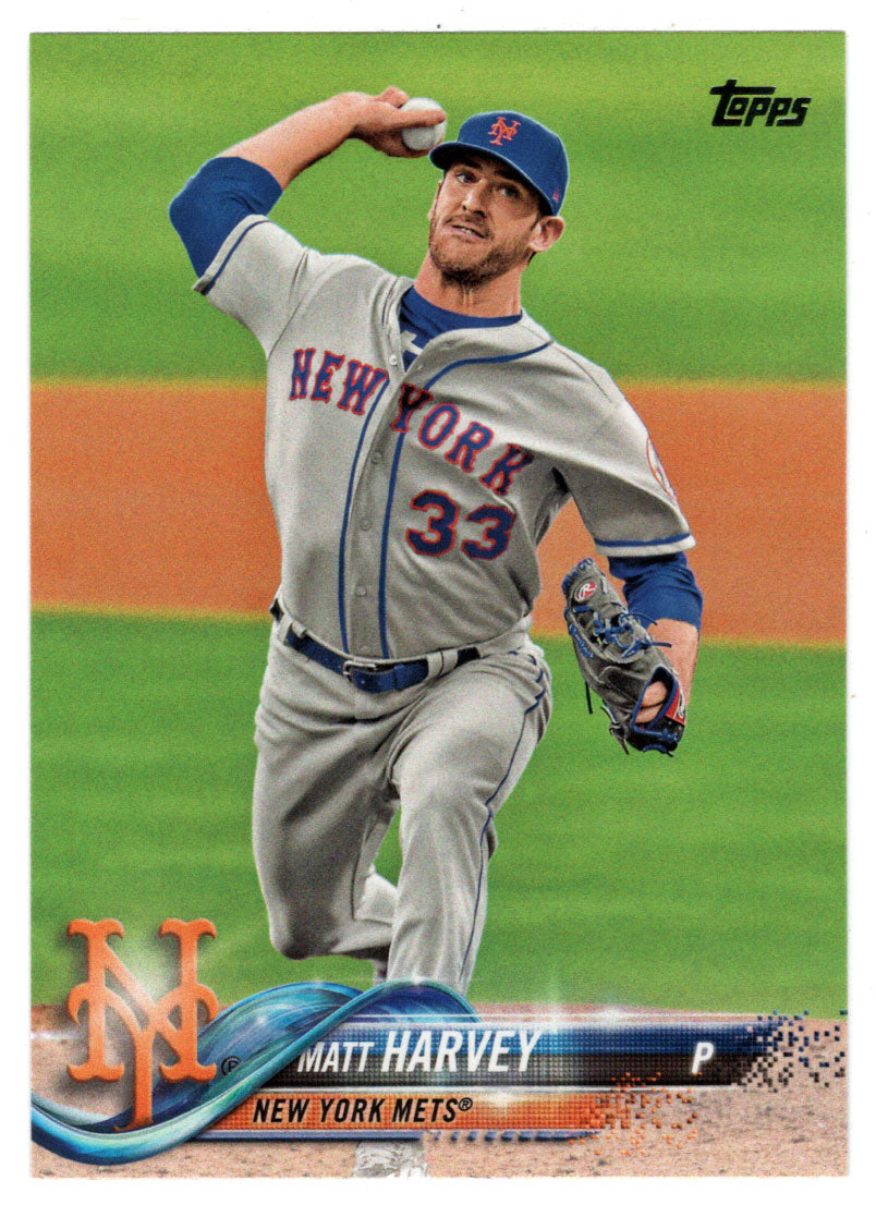 Matt Harvey - New York Mets (MLB Baseball Card) 2018 Topps # 188 Mint