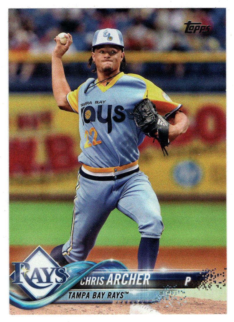 Chris Archer  - Tampa Bay Rays (MLB Baseball Card) 2018 Topps # 191 Mint