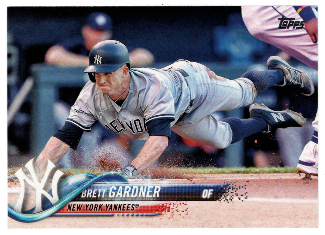 Brett Gardner - New York Yankees (MLB Baseball Card) 2018 Topps # 204 Mint