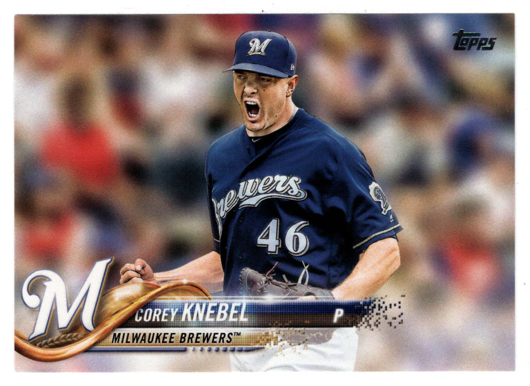 Corey Knebel - Milwaukee Brewers (MLB Baseball Card) 2018 Topps # 214 Mint