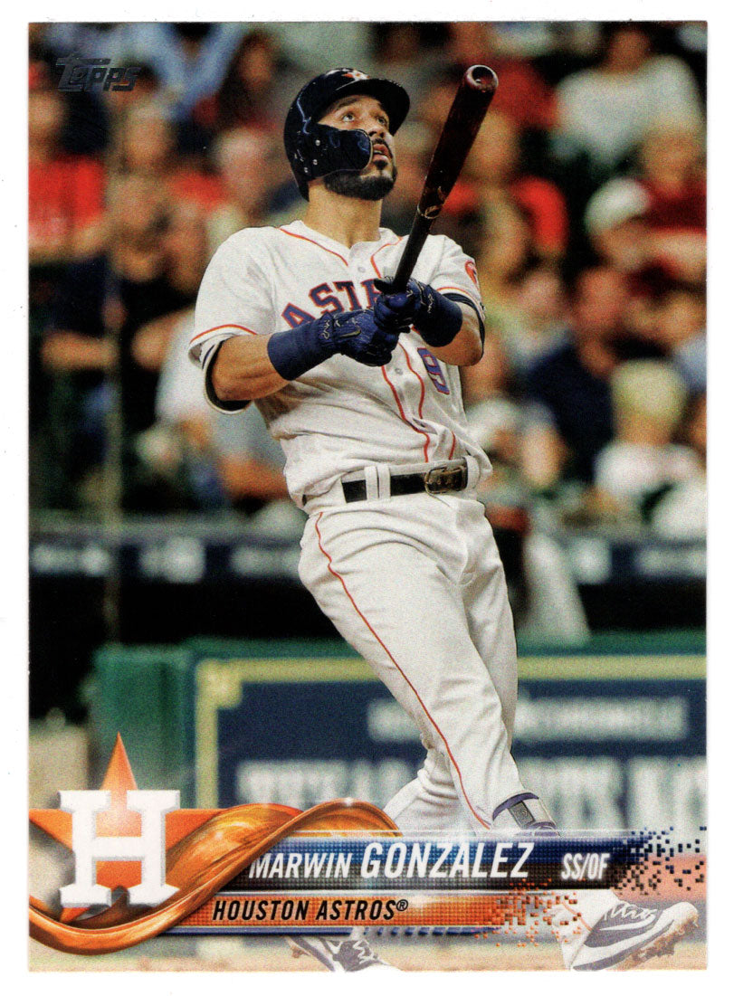 Marwin Gonzalez - Houston Astros (MLB Baseball Card) 2018 Topps # 215 Mint