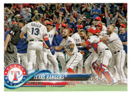 Texas Rangers Team Card (MLB Baseball Card) 2018 Topps # 229 Mint