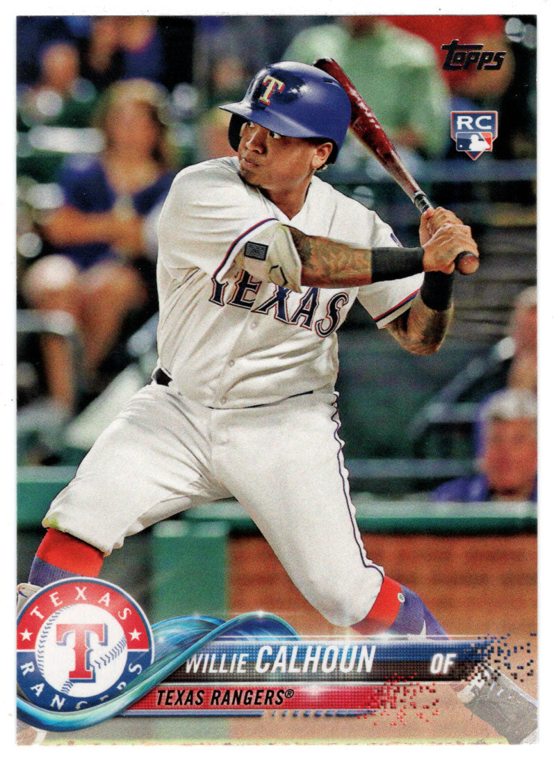 Willie Calhoun RC - Texas Rangers (MLB Baseball Card) 2018 Topps # 245 Mint