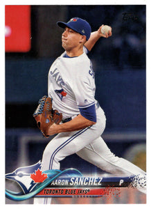 Aaron Sanchez - Toronto Blue Jays (MLB Baseball Card) 2018 Topps # 251 Mint