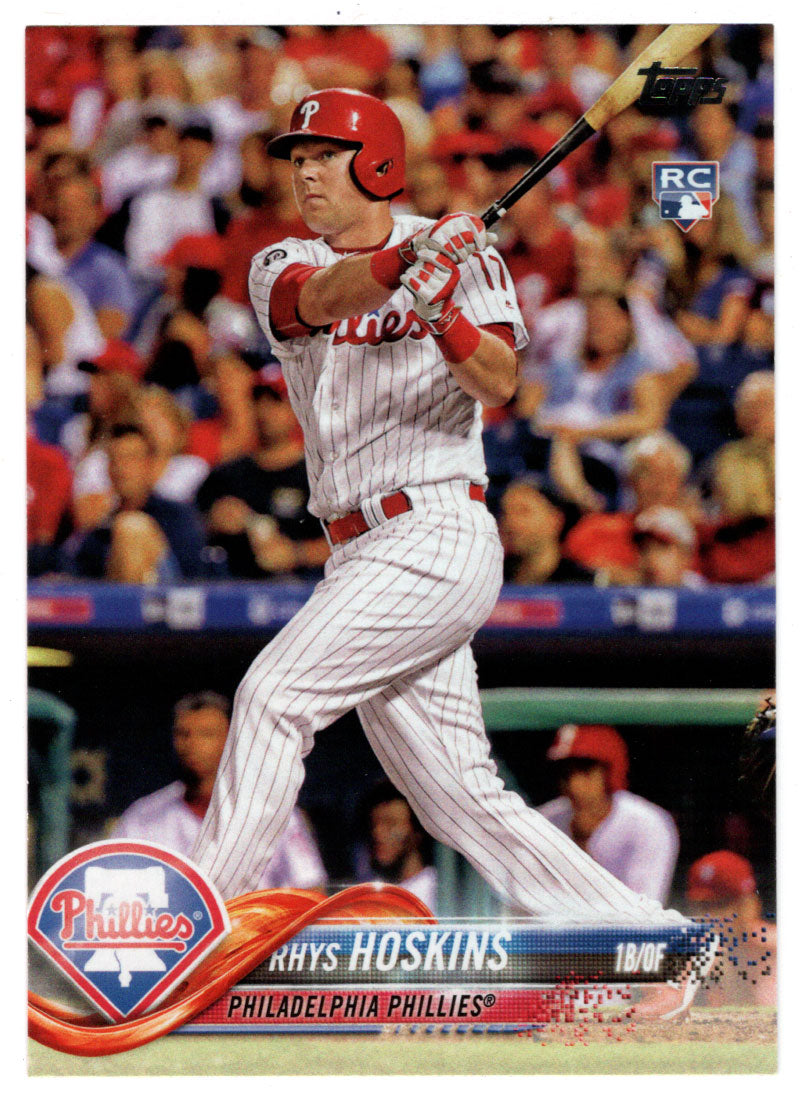 Rhys Hoskins RC - Philadelphia Phillies (MLB Baseball Card) 2018 Topps # 259 Mint