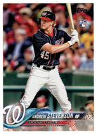 Andrew Stevenson RC - Washington Nationals (MLB Baseball Card) 2018 Topps # 261 Mint