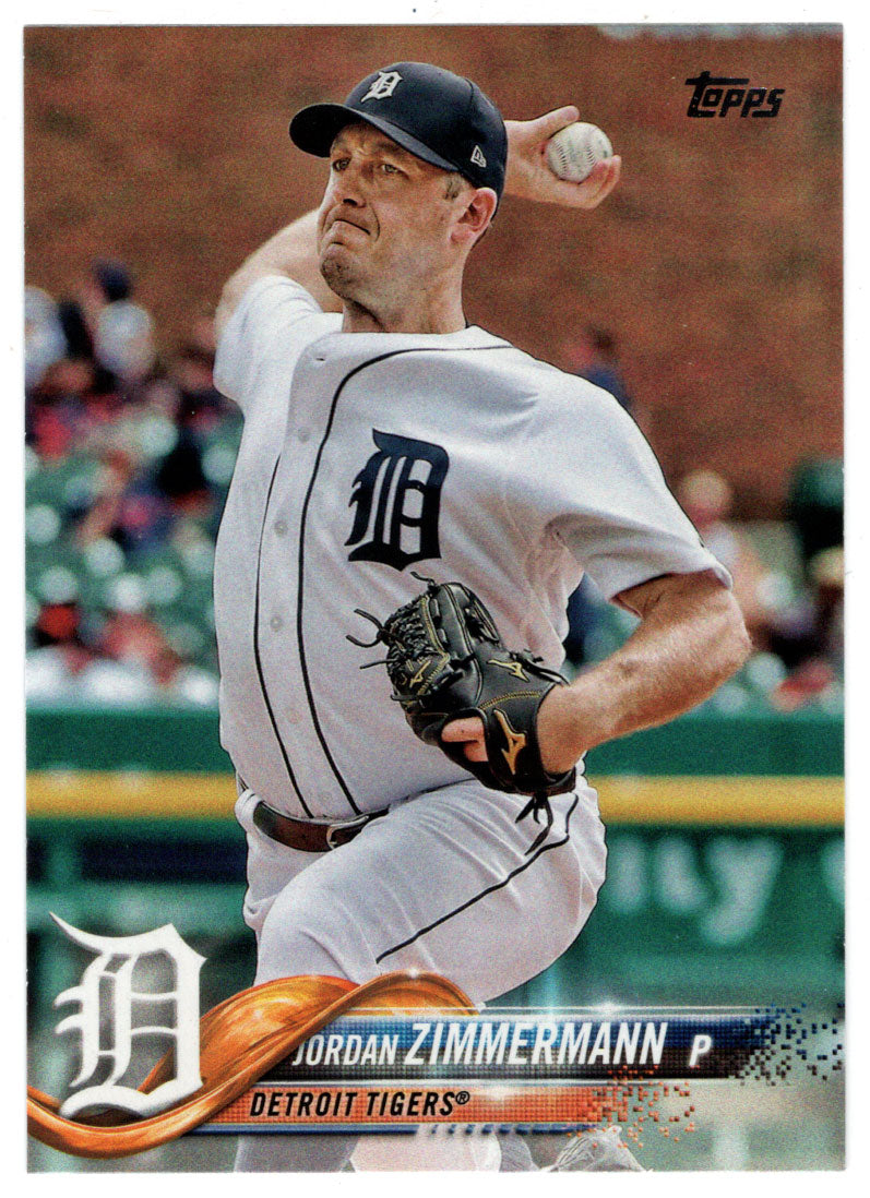 Jordan Zimmermann - Detroit Tigers (MLB Baseball Card) 2018 Topps # 279 Mint