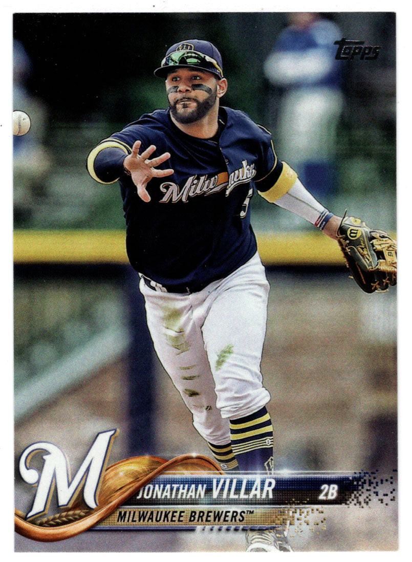 Jonathan Villar - Milwaukee Brewers (MLB Baseball Card) 2018 Topps # 289 Mint