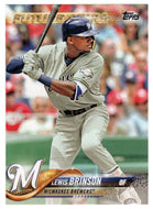 Lewis Brinson - Milwaukee Brewers - Future Stars (MLB Baseball Card) 2018 Topps # 296 Mint