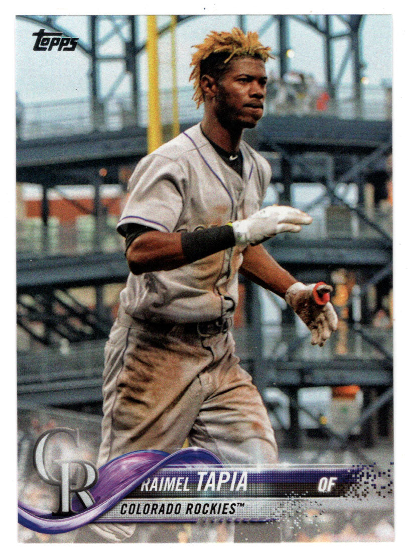 Raimel Tapia - Colorado Rockies (MLB Baseball Card) 2018 Topps # 313 Mint