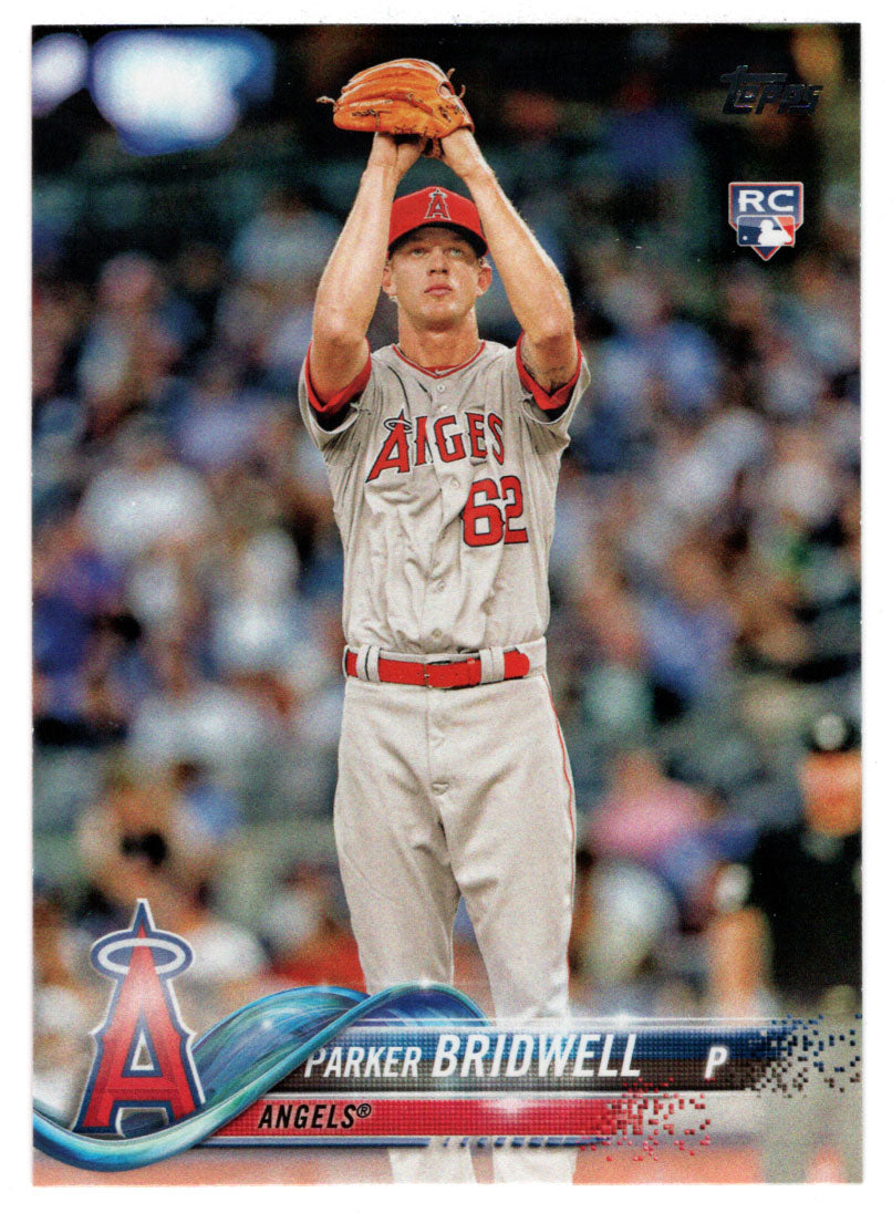 Parker Bridwell RC - Los Angeles Angels (MLB Baseball Card) 2018 Topps # 322 Mint