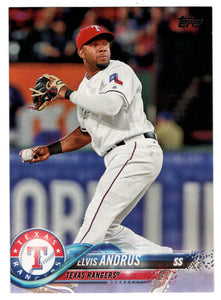 Elvis Andrus - Texas Rangers (MLB Baseball Card) 2018 Topps # 323 Mint