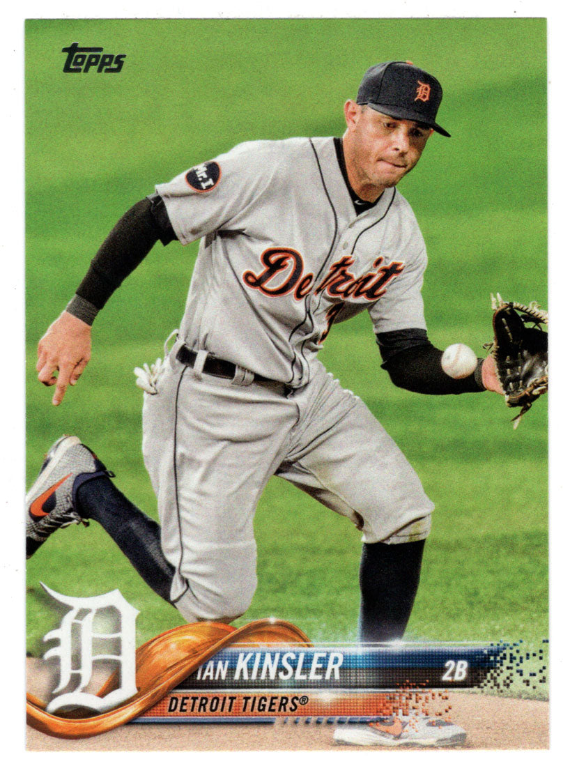Ian Kinsler - Detroit Tigers (MLB Baseball Card) 2018 Topps # 330 Mint