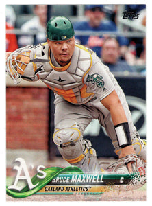 Bruce Maxwell - Oakland Athletics (MLB Baseball Card) 2018 Topps # 336 Mint
