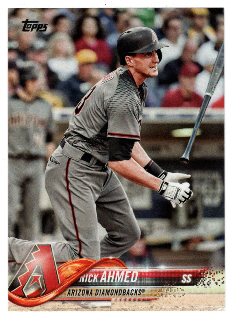 Nick Ahmed - Arizona Diamondbacks (MLB Baseball Card) 2018 Topps # 337 Mint