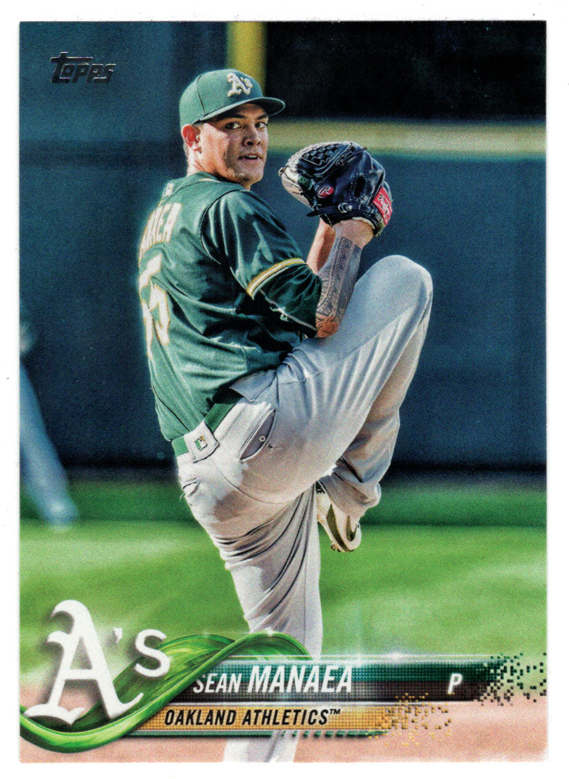 Sean Manaea - Oakland Athletics (MLB Baseball Card) 2018 Topps # 342 Mint