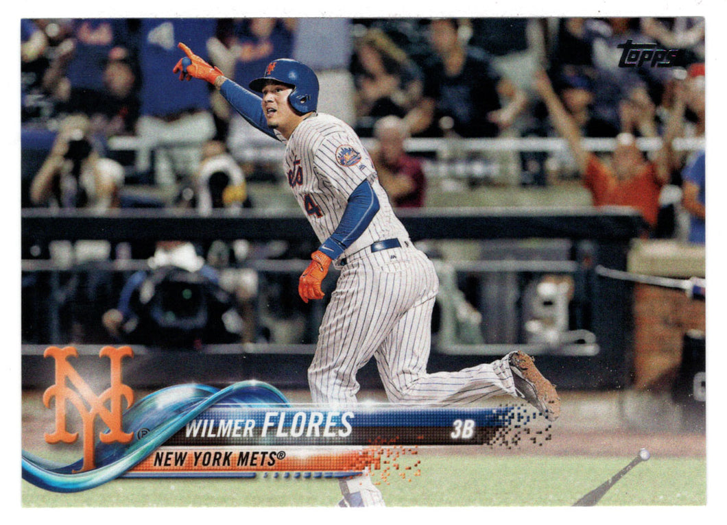 Wilmer Flores - New York Mets (MLB Baseball Card) 2018 Topps # 344 Mint