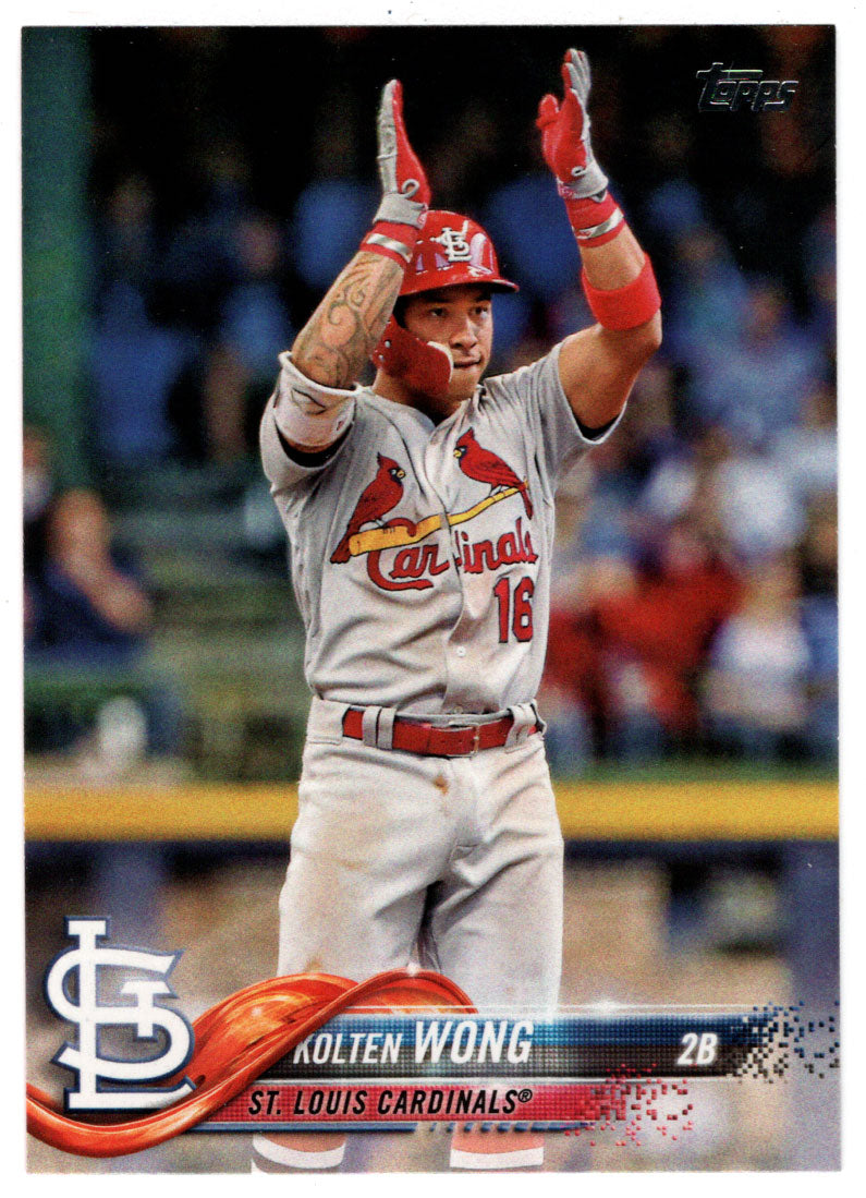 Kolten Wong - St. Louis Cardinals (MLB Baseball Card) 2018 Topps # 347 Mint