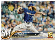 Josh Hader - Milwaukee Brewers (MLB Baseball Card) 2018 Topps # 357 Mint