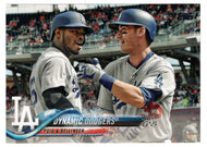 Cody Bellinger - Yasiel Puig - Los Angeles Dodgers - Dynamic Dodgers (MLB Baseball Card) 2018 Topps # 365 Mint