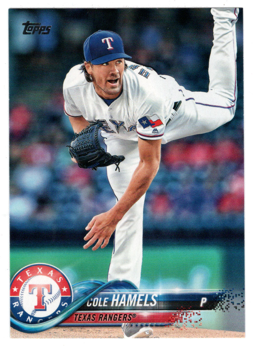 Cole Hamels - Texas Rangers (MLB Baseball Card) 2018 Topps # 371 Mint