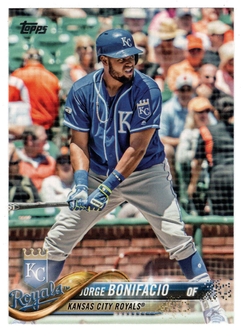 Jorge Bonifacio - Kansas City Royals (MLB Baseball Card) 2018 Topps # 373 Mint