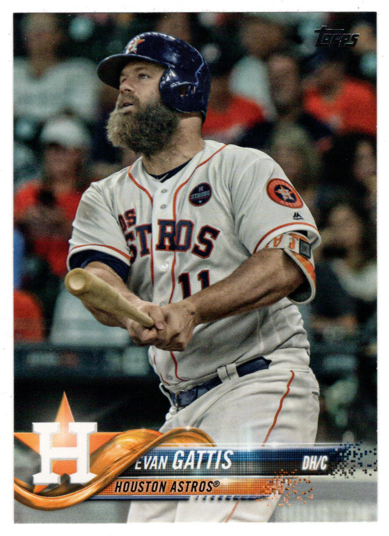 Evan Gattis - Houston Astros (MLB Baseball Card) 2018 Topps # 375 Mint