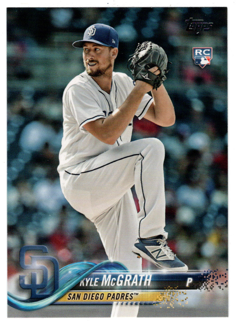 Kyle McGrath RC - San Diego Padres (MLB Baseball Card) 2018 Topps # 376 Mint
