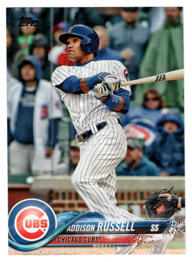 Addison Russell - Chicago Cubs (MLB Baseball Card) 2018 Topps # 384 Mint
