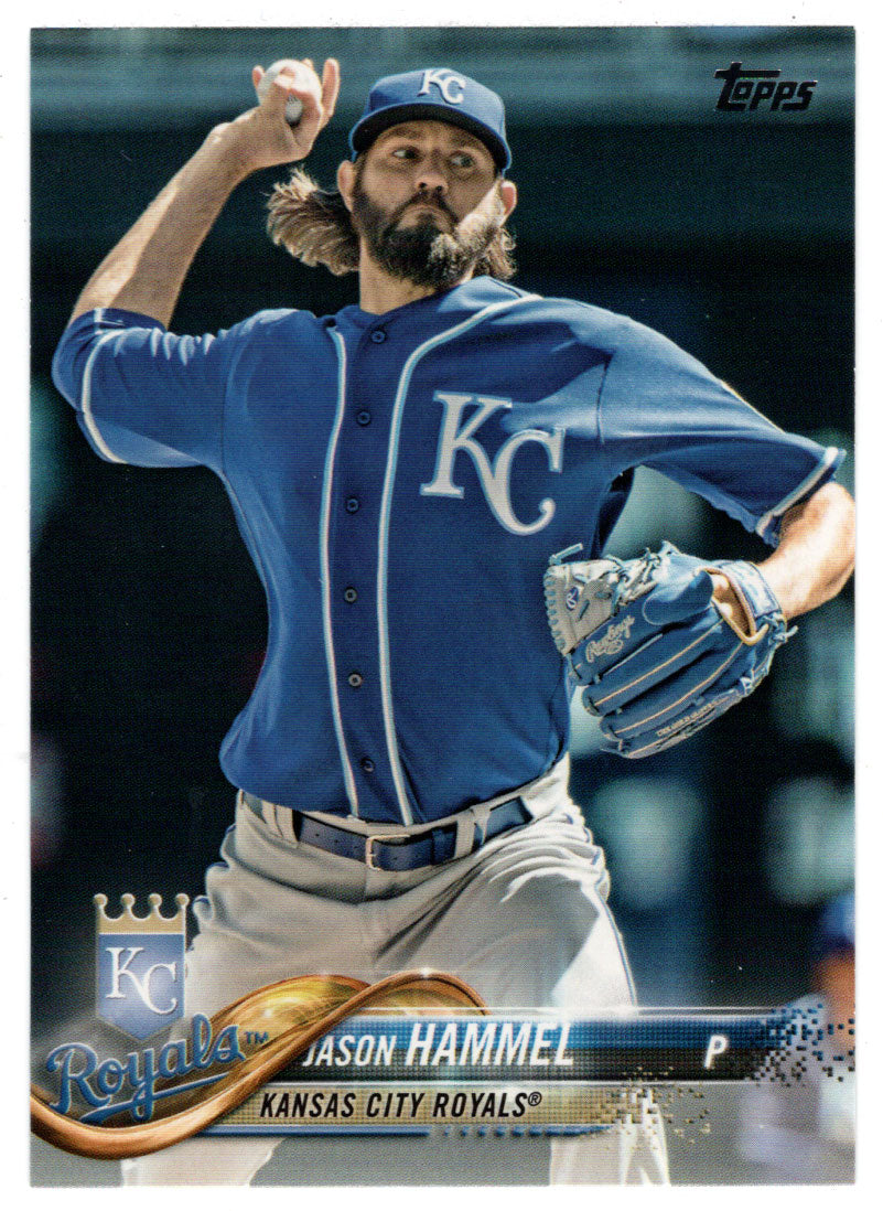 Jason Hammel - Kansas City Royals (MLB Baseball Card) 2018 Topps # 385 Mint
