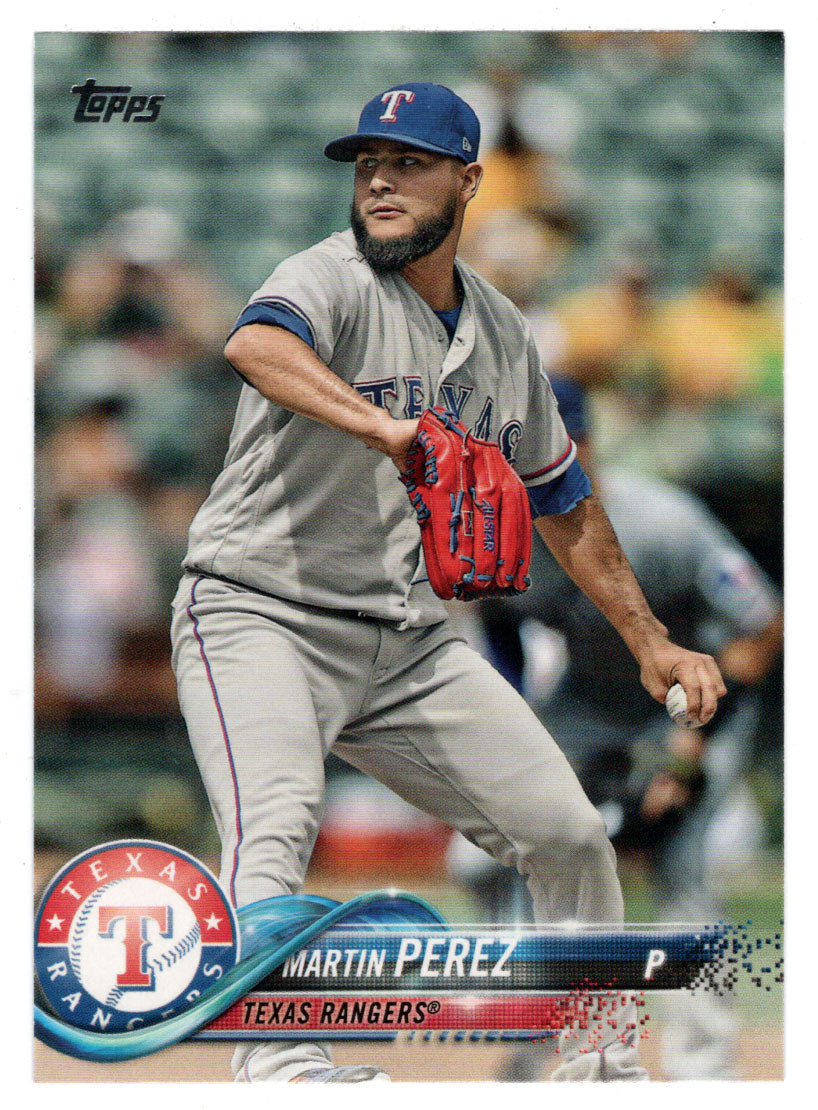Martin Perez - Texas Rangers (MLB Baseball Card) 2018 Topps # 395 Mint