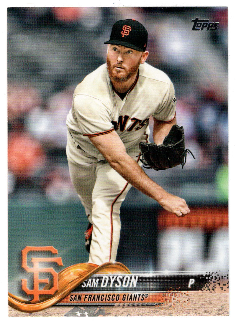 Sam Dyson - San Francisco Giants (MLB Baseball Card) 2018 Topps # 398 Mint