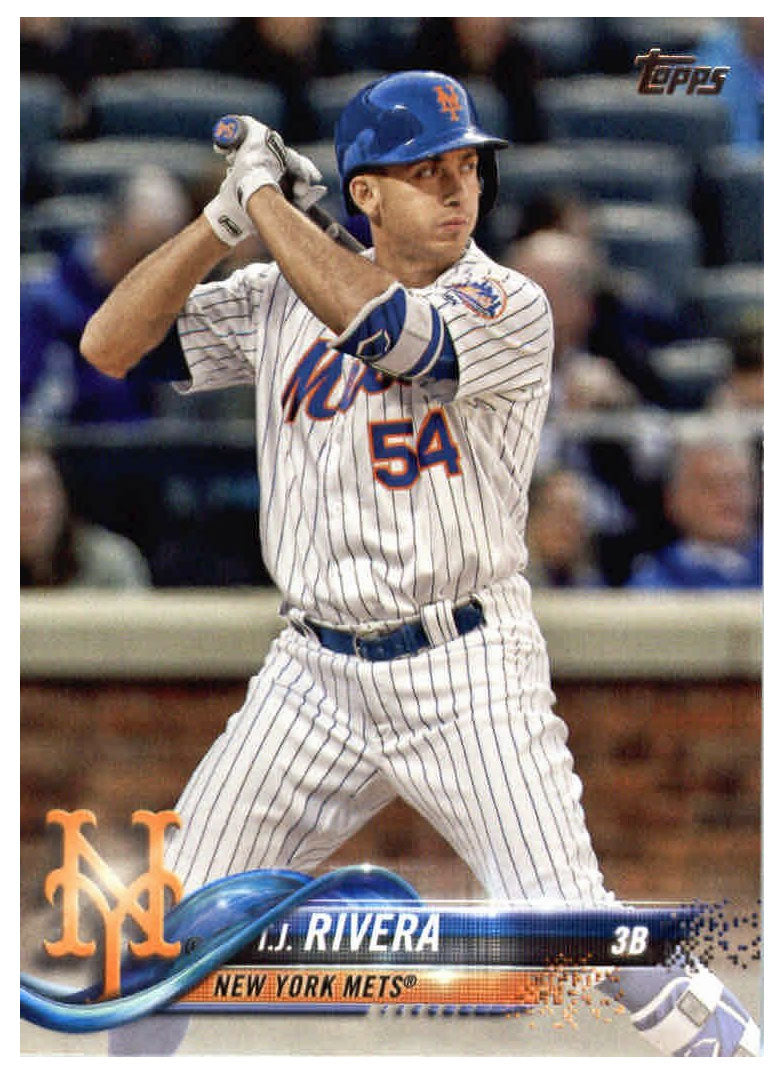 T.J. Rivera - New York Mets (MLB Baseball Card) 2018 Topps # 405 Mint