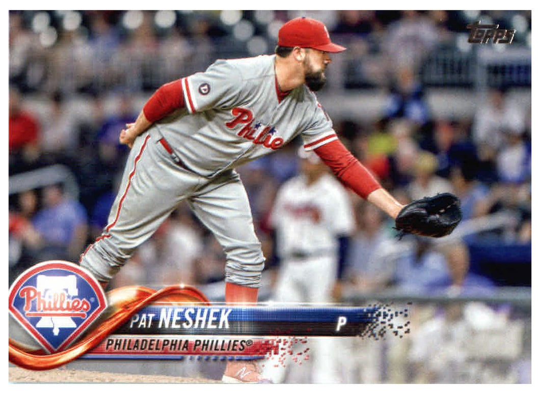 Pat Neshek - Philadelphia Phillies (MLB Baseball Card) 2018 Topps # 407 Mint