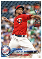 Felix Jorge RC - Minnesota Twins (MLB Baseball Card) 2018 Topps # 410 Mint
