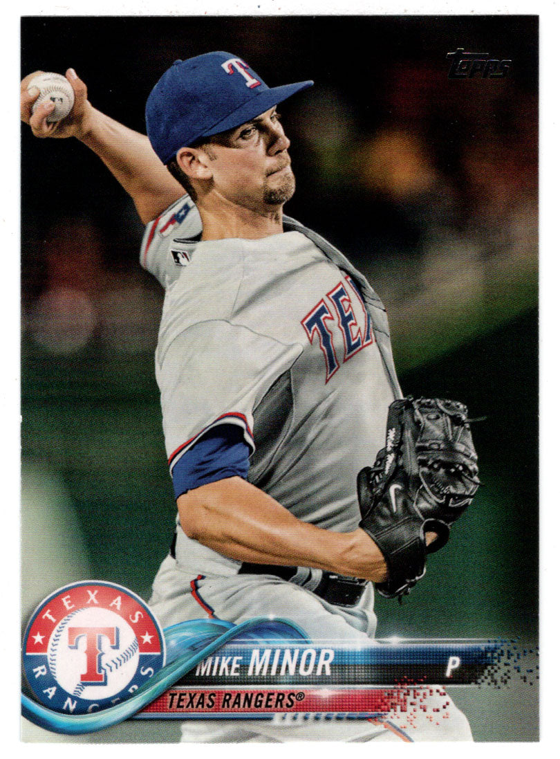 Mike Minor - Texas Rangers (MLB Baseball Card) 2018 Topps # 412 Mint