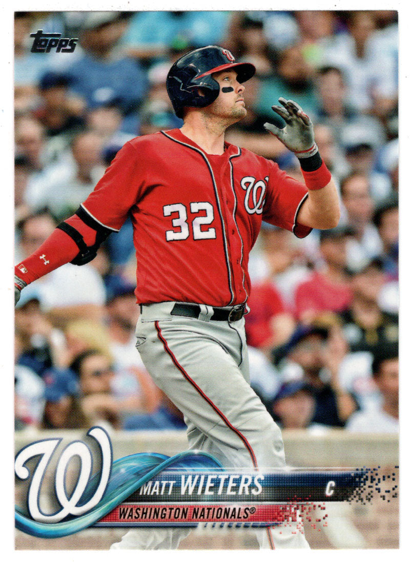 Matt Wieters - Washington Nationals (MLB Baseball Card) 2018 Topps # 424 Mint