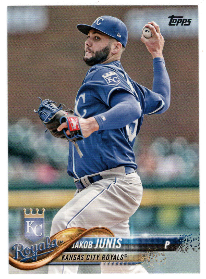Jakob Junis - Kansas City Royals (MLB Baseball Card) 2018 Topps # 428 Mint