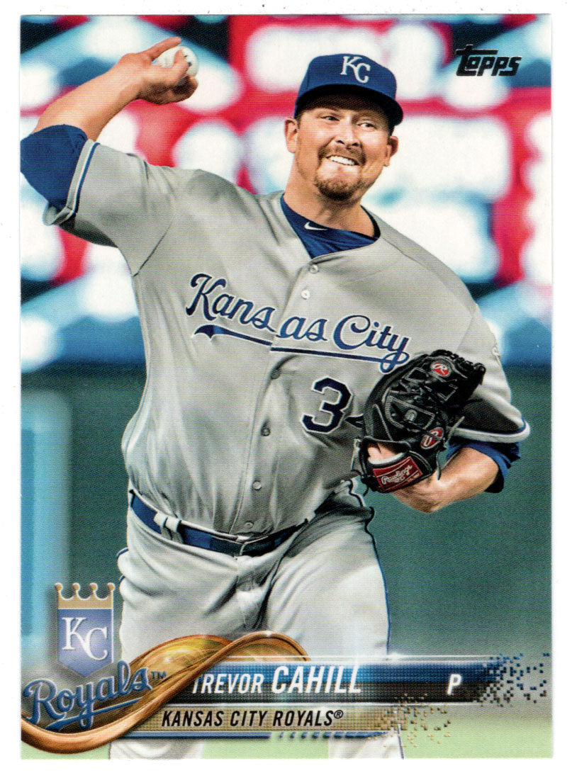 Trevor Cahill - Kansas City Royals (MLB Baseball Card) 2018 Topps # 445 Mint